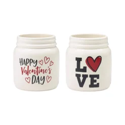 Burton & Burton Valentine's Day Mason Jar