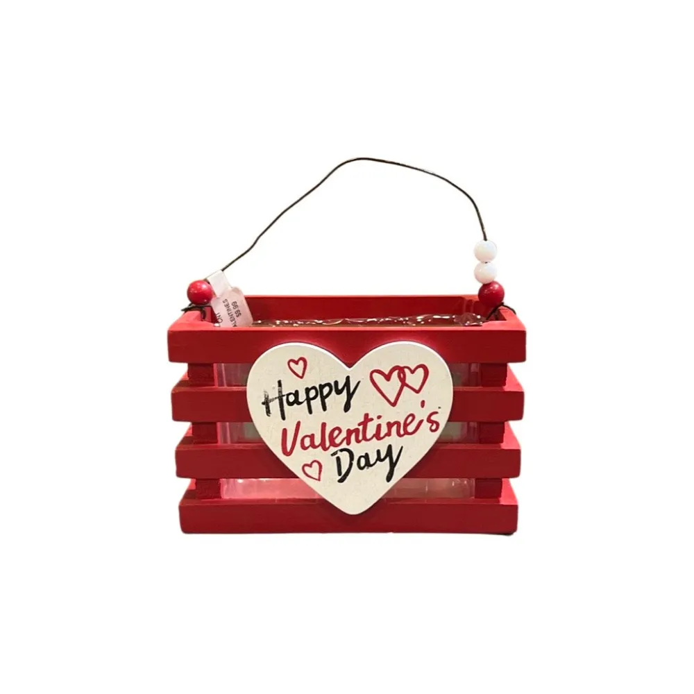 Burton & Burton Valentine Wood Crate