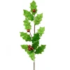 Liberty Floral Velvet Holly Leaf Bell Spray