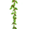 Liberty Floral Velvet Holly Leaf Garland