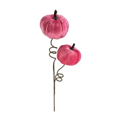 Liberty Floral Velvet Pumpkin Spray