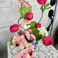 Miss Cayce's Vibrant Spring Arrangement