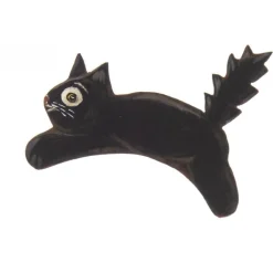 The Round Top Collection Vintage Bat and Cat Magnet