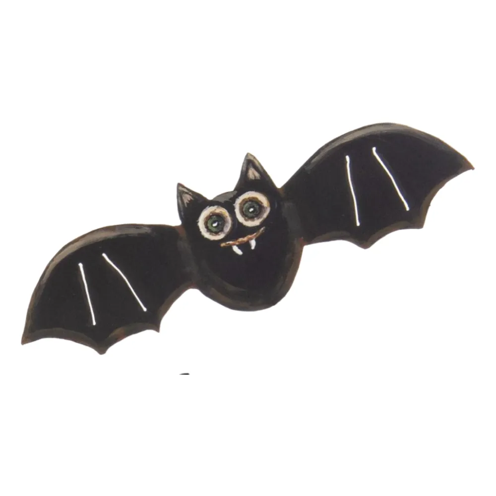 The Round Top Collection Vintage Bat and Cat Magnet