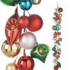 RAZ Vintage Ornament Ball Garland, 4'