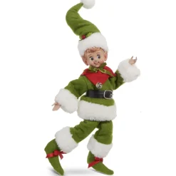 RAZ Vintage Posable Elf, 10"