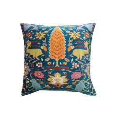 Creative Coop Vintage Woodland Pattern Pillow