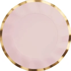 Sophistiplate Wavy Dinner Plate, Everyday Blush