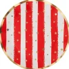 Sophistiplate Wavy Dinner Plate, Patriotic Confetti