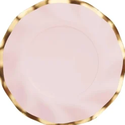 Sophistiplate Wavy Salad Plate, Everyday Blush