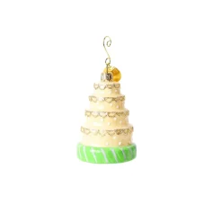 Happy Everything Wedding Cake Shaped Ornament
