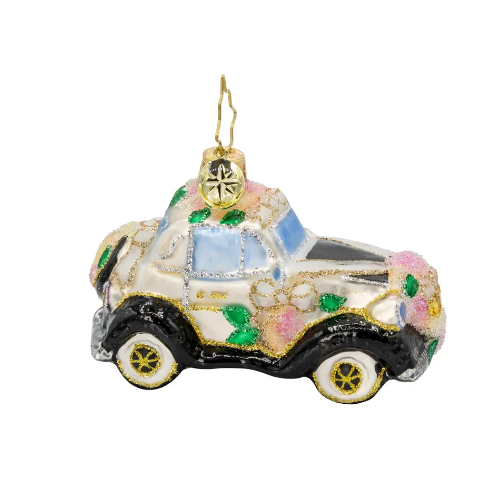 Christopher Radko Wedding Day Wheels Gem by