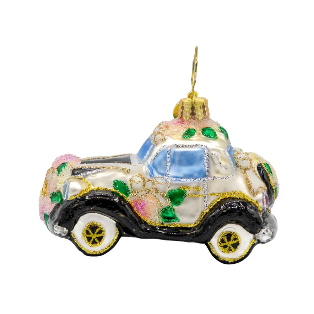 Christopher Radko Wedding Day Wheels Gem by