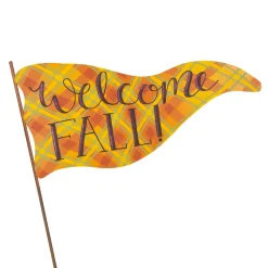 The Round Top Collection “Welcome” Fall Flag