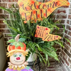 The Round Top Collection “Welcome” Fall Flag