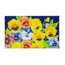 Evergreen Welcome Pansies Sassafras Estate Mat