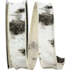 Reliant Ribbon White Birch Trees Bark Forest Ribbon, 1.5" X 10YD