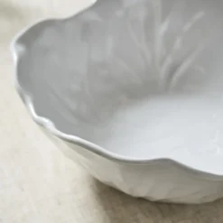 Two's Company White Cabbage Serving Bowl