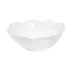 Two's Company White Cabbage Serving Bowl