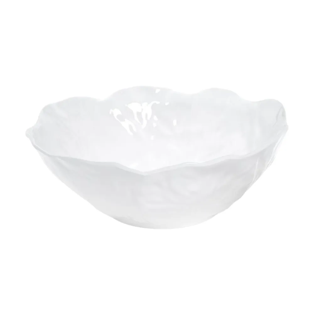Two's Company White Cabbage Serving Bowl