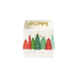 Happy Everything White Mini Dot Medium Nesting Cube by !