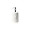Happy Everything White Small Dot Cylinder Soap Pump by !