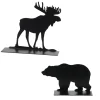 Department 56 Wild Animal Silhouette Set, Dept. 56 Village