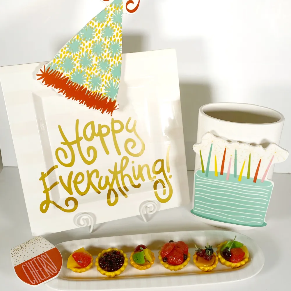Happy Everything Wine Cheers Mini Attachment by !