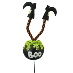 Liberty Floral Witch Legs in Boo Cauldron Pick