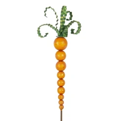 The Round Top Collection Wood Bead Carrot