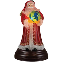 Old World Christmas World Peace Santa Light