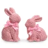 RAZ Woven Bunnies, Pink