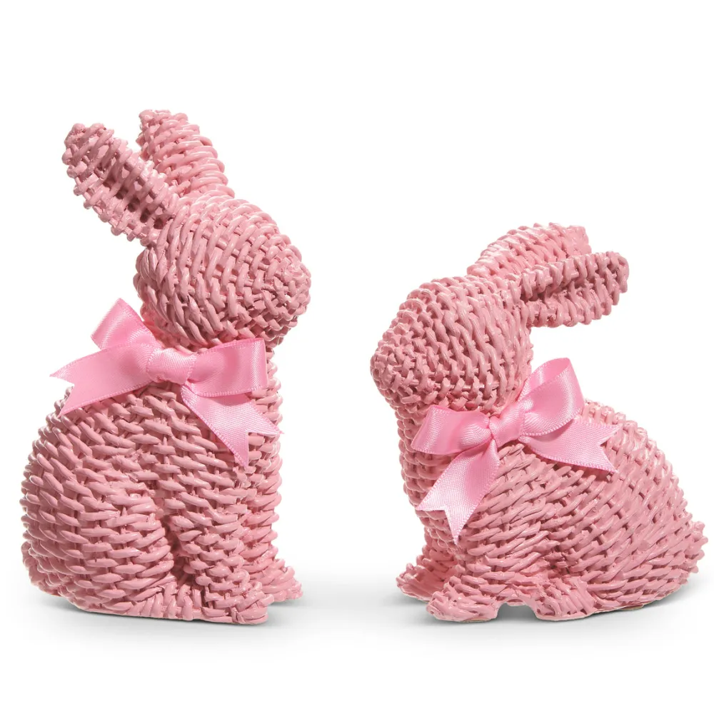 RAZ Woven Bunnies, Pink