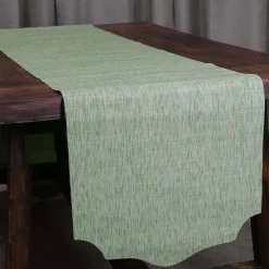 Beatriz Ball Woven Runner, Green