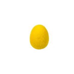 180 Degrees Yellow Flocked Eggs