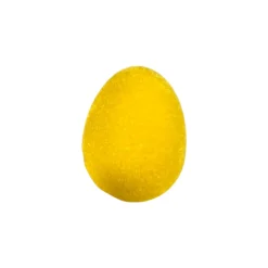 180 Degrees Yellow Flocked Eggs