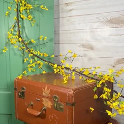 CRI Yellow Forsythia Garland 6'