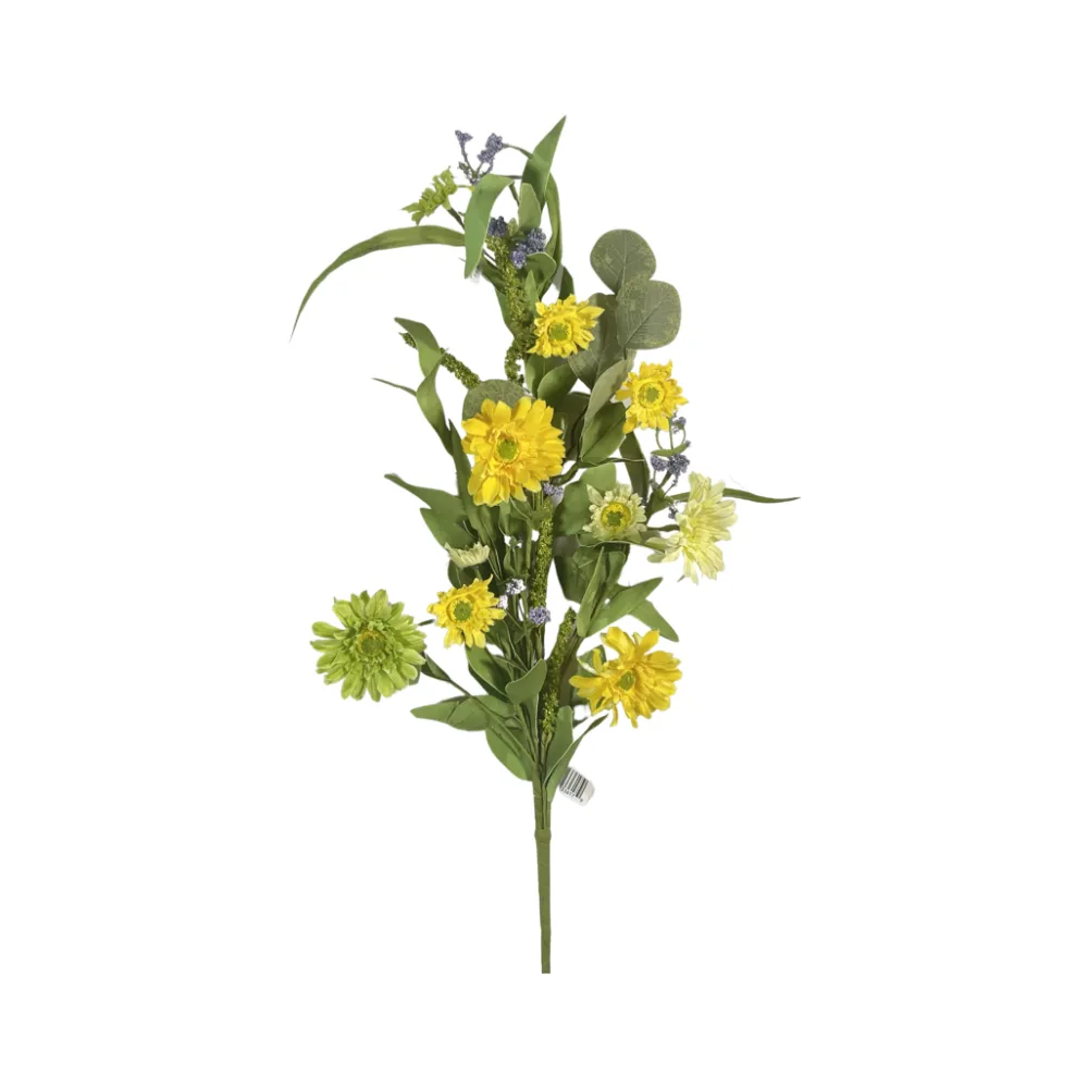 CRI Yellow Gerbera Daisy Sprig