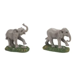 Department 56 Zoological Garden Elephant Set, Dept. 56 Village