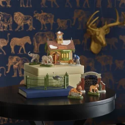 Department 56 Zoological Gardens Lions Set, Dept. 56 Village
